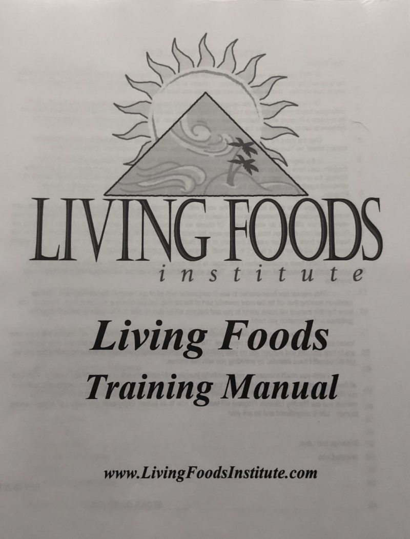 Living Foods Lifestyle Handbook