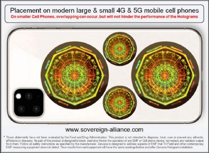 Zervana Mini Mobile Holograms - Image 4